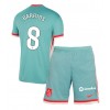 Baby Fußballbekleidung Atletico Madrid Pablo Barrios #8 Auswärtstrikot 2024-25 Kurzarm (+ kurze hosen)